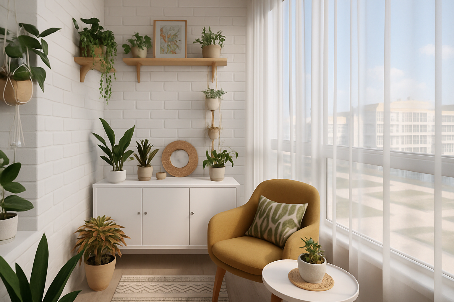 Варианты обустройства балкона или лоджии